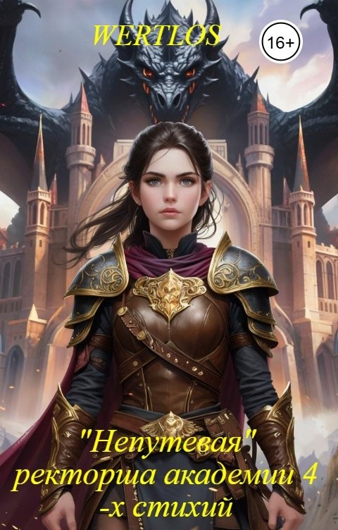 Обложка книги WERTLOS "Непутевая" ректорша академии 4-х стихий