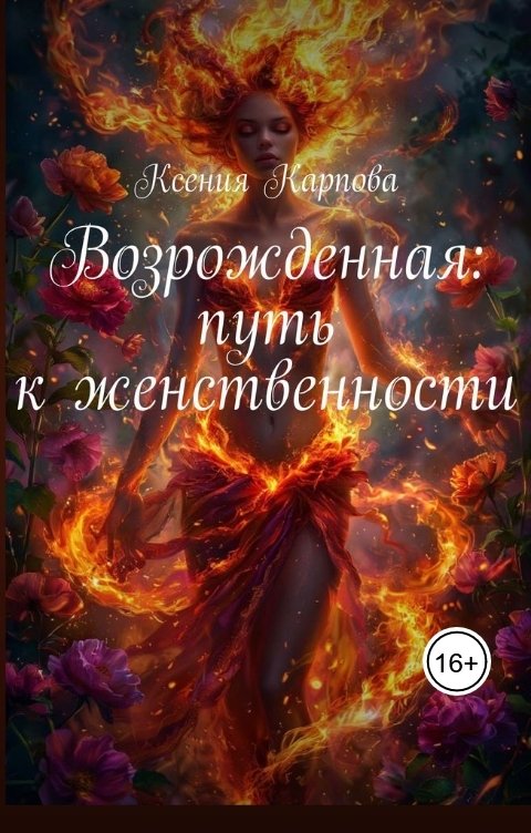 Обложка книги Ksyusha Karpova Возрожденная: путь к женственности