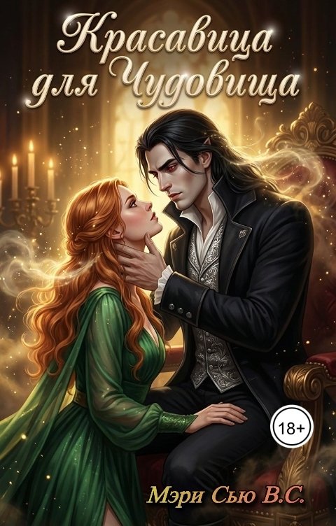 Обложка книги Мэри Сью вашего сердца Красавица для Чудовища (вампира)