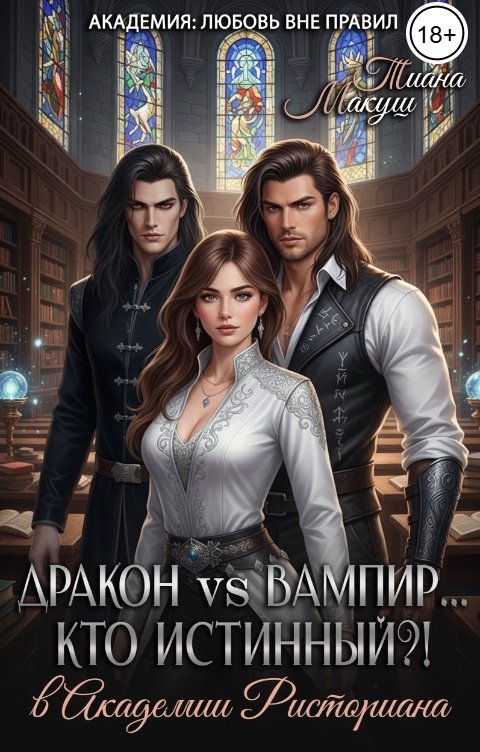 Обложка книги Тиана Макуш Дракон vs Вампир... Кто истинный?!