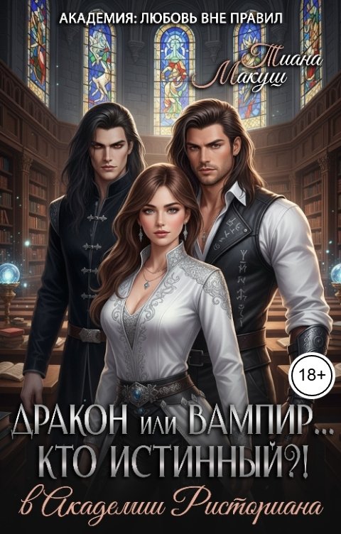 Обложка книги Тиана Макуш Дракон или Вампир... Кто истинный?!