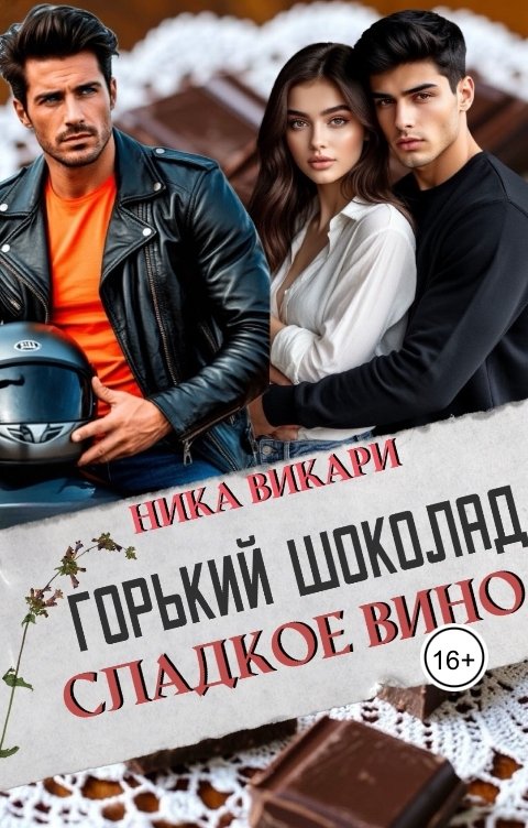 Обложка книги Ника Викари Горький шоколад. Сладкое вино