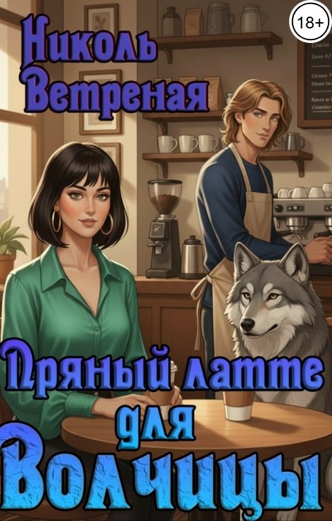 Обложка книги Николь Ветреная Пряный латте для Волчицы