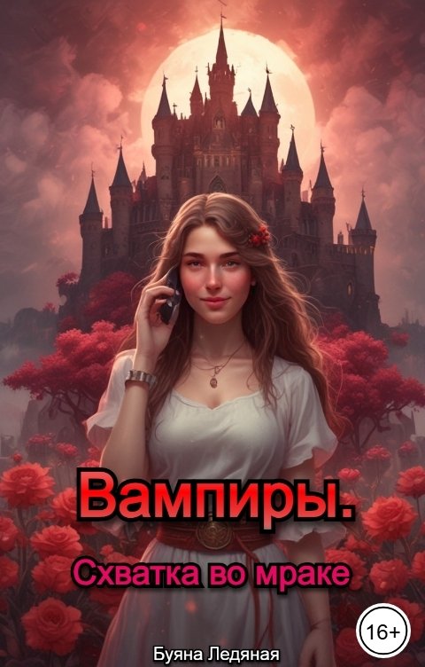 Обложка книги Буяна Ледяная Вампиры. Схватка во мраке