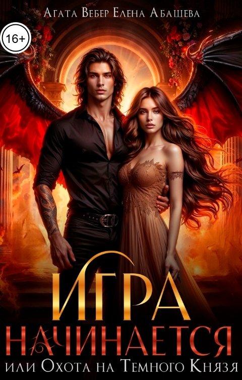 Обложка книги Агата Вебер Игра начинается или Охота на Темного Князя
