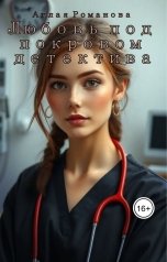 обложка книги Аглая Романова "Любовь под покровом детектива"