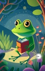 обложка книги Nina Vendin "The frog in the light"