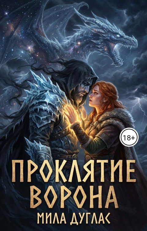 Обложка книги Мила Дуглас Проклятие ворона. Ледяной остров