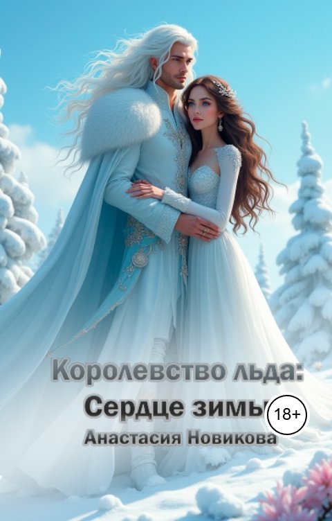 Обложка книги Анастасия Новикова Королевство льда: сердце зимы