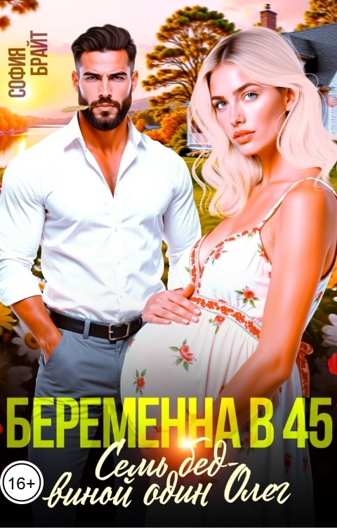Обложка книги София Брайт Беременна в 45. Семь бед - виной один Олег!