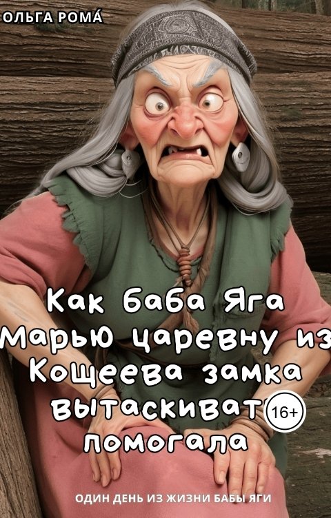 Обложка книги Ольга РомА Как баба Яга Марью царевну из Кощеева замка вытаскивать помогала