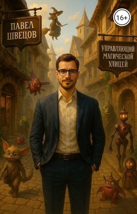 Обложка книги Павел Швецов Управляющий магической улицей