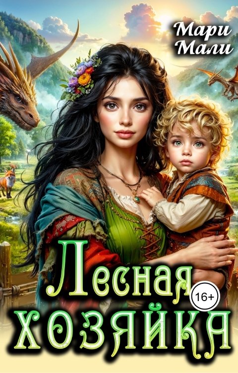Обложка книги Мари Мали Лесная хозяйка