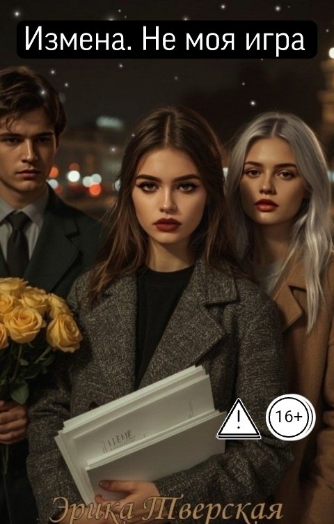 Обложка книги Эрика Тверская Измена. Не моя игра