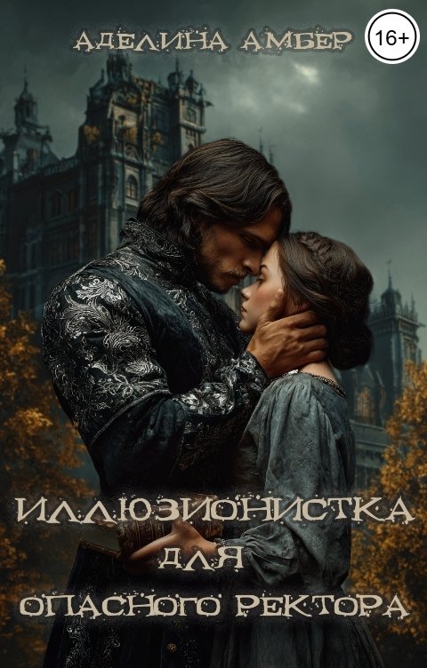 Обложка книги Аделина Амбер Иллюзионистка для опасного ректора