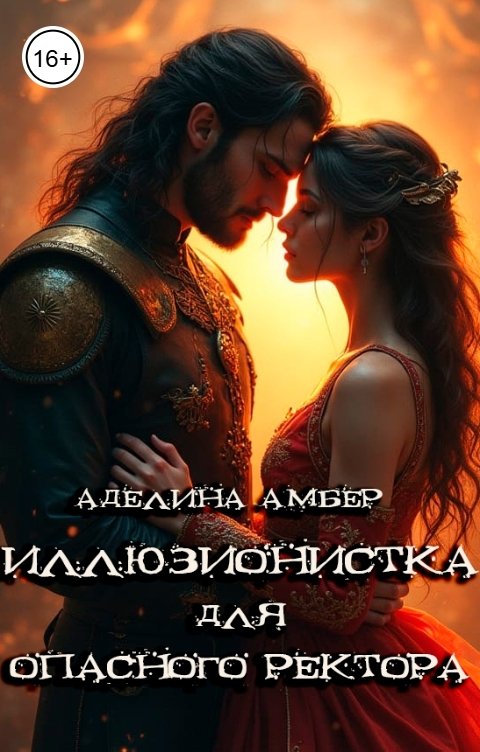 Обложка книги Аделина Амбер Иллюзионистка для опасного ректора