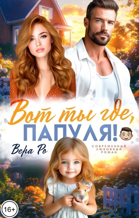 Обложка книги Вера Ро Вот ты где, папуля!