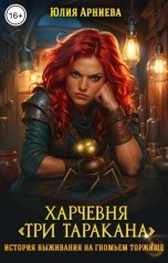 обложка книги Юлия Арниева "Харчевня "Три таракана" история выживания на гномьем торжище"