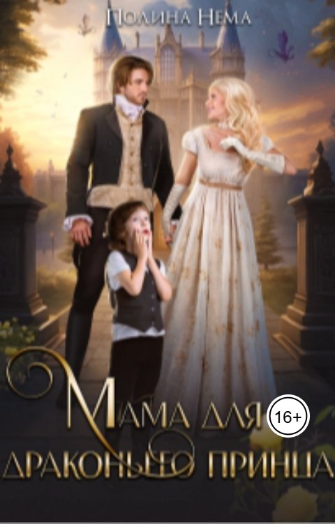 Обложка книги Полина Нема Мама для драконьего принца