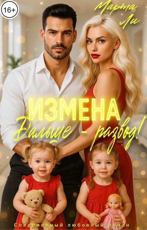 Обложка книги Марта Ли Измена. Дальше - развод!