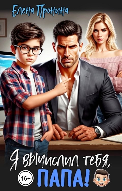 Обложка книги Елена Пронина Я вычислил тебя, папа!