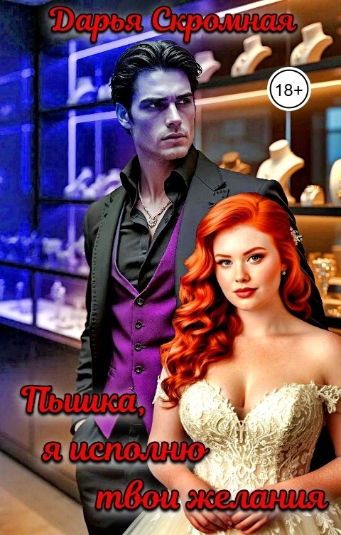 Обложка книги Дарья Скромная Пышка, я исполню твои желания