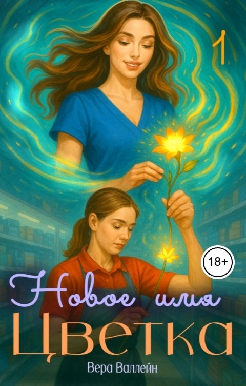 Обложка книги Вера Валлейн Новое имя цветка 1
