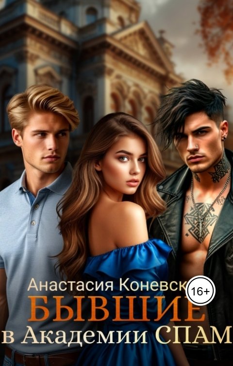 Обложка книги Анастасия Коневская Бывшие в академии СПАМ