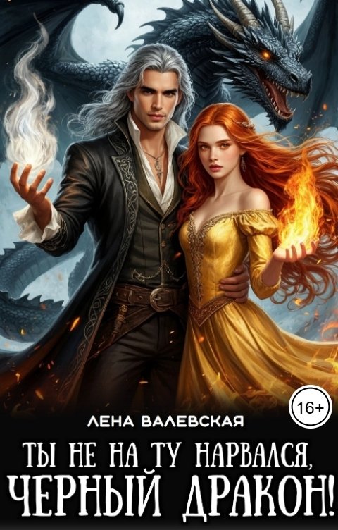 Обложка книги Лена Валевская Ты не на ту нарвался, черный дракон!