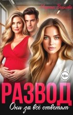 обложка книги Марта Веснова "Развод. Они за всё ответят"
