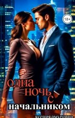 обложка книги Ксения Амуровна "Одна ночь с начальником"
