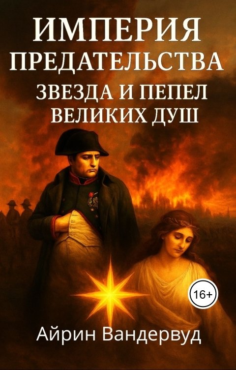 Обложка книги Айрин Вандервуд Империя предательства Звезда и Пепел великих душ