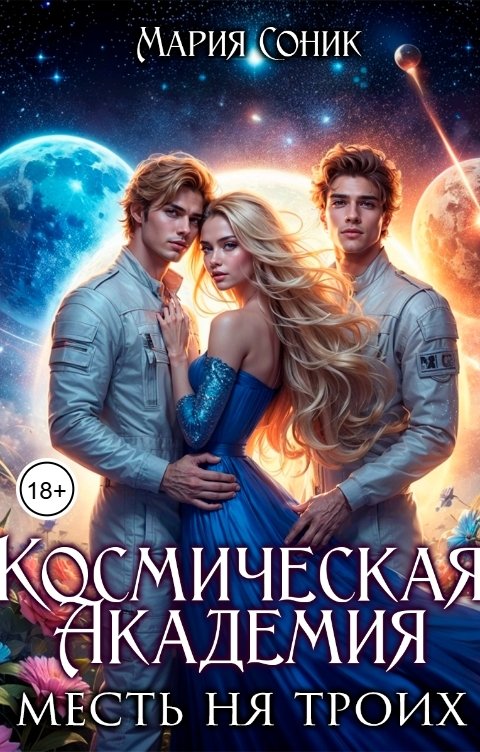 Обложка книги Мария Соник Космическая Академия. Месть на троих