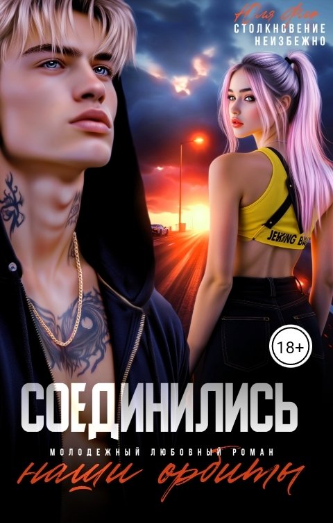 Обложка книги Юля Фло Соединились наши орбиты