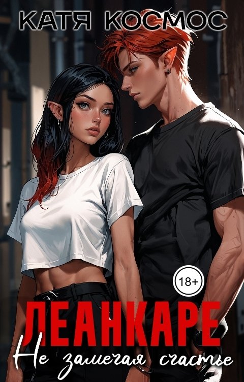 Обложка книги Катя Космос Леанкаре. Не замечая счастье