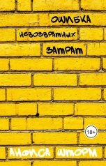 обложка книги Анфиса Шторм "Ошибка невозвратных затрат"