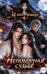 обложка книги Ксана Лунная "Непокорная судьбе"