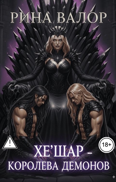 Обложка книги Рина Валор Хе'шар - королева демонов