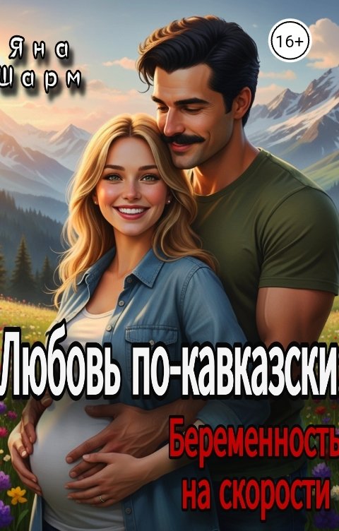 Обложка книги Яна Шарм Любовь по-кавказски: Беременность на скорости