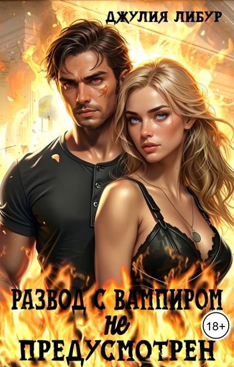 Обложка книги Джулия Либур Развод С Вампиром Не Предусмотрен