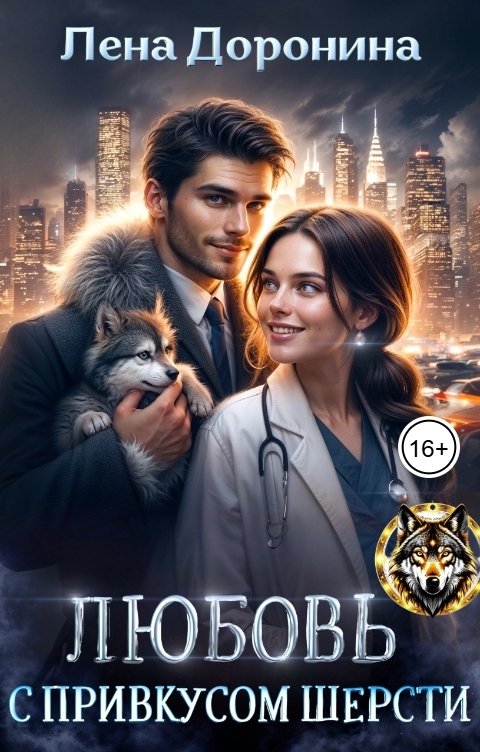 Обложка книги Лена Доронина Любовь с привкусом шерсти