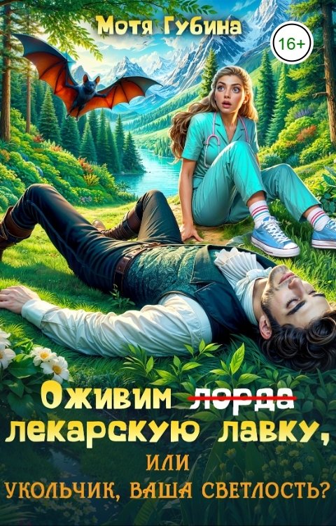 Обложка книги Мотя Губина Оживим лекарскую лавку, или укольчик, Ваша Светлость?