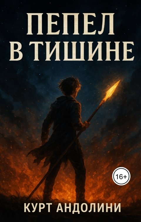 Обложка книги Курт Андолини Пепел в тишине