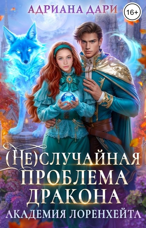 Обложка книги Адриана Дари (Не)случайная проблема дракона. Академия Лоренхейта