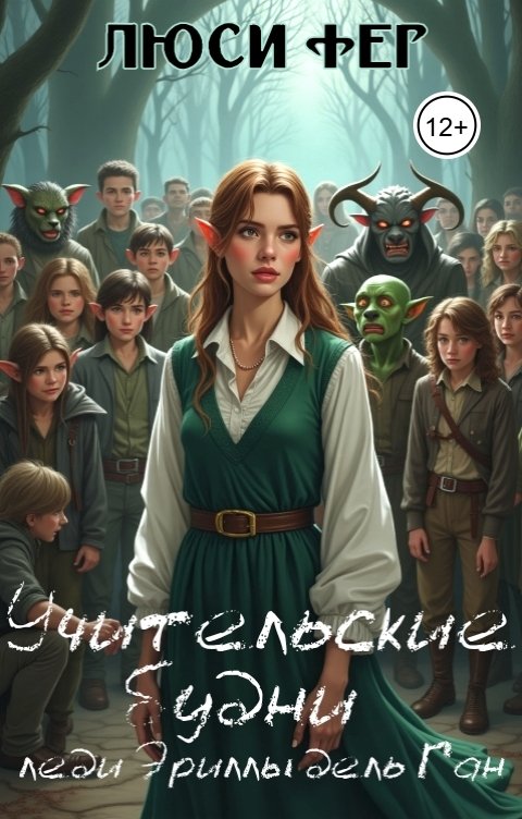 Обложка книги Люси Фер Учительские будни леди Эриллы дель Ган