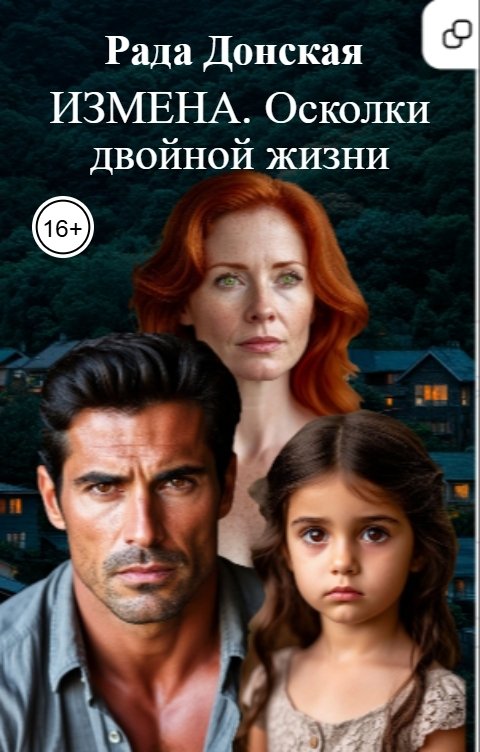 Обложка книги Рада Донская Измена. Осколки двойной жизни