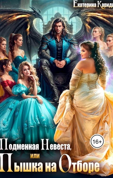Обложка книги Екатерина Кариди Подменная невеста, или Пышка на отборе