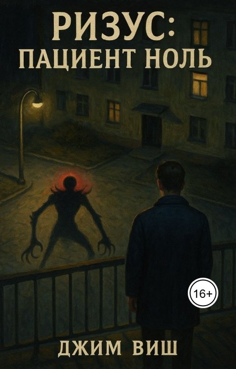 Обложка книги Jim Vish Ризус: Пациент Ноль