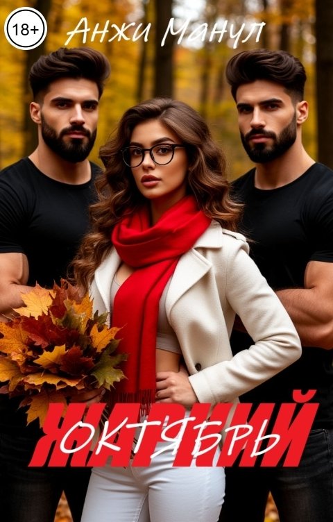 Обложка книги Анжи Манул Жаркий октябрь