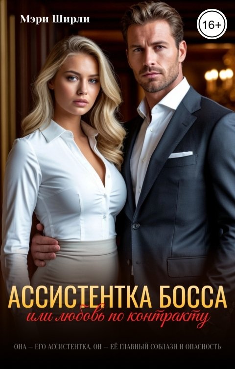 Обложка книги Мэри Ширли Ассистентка босса или любовь по контракту